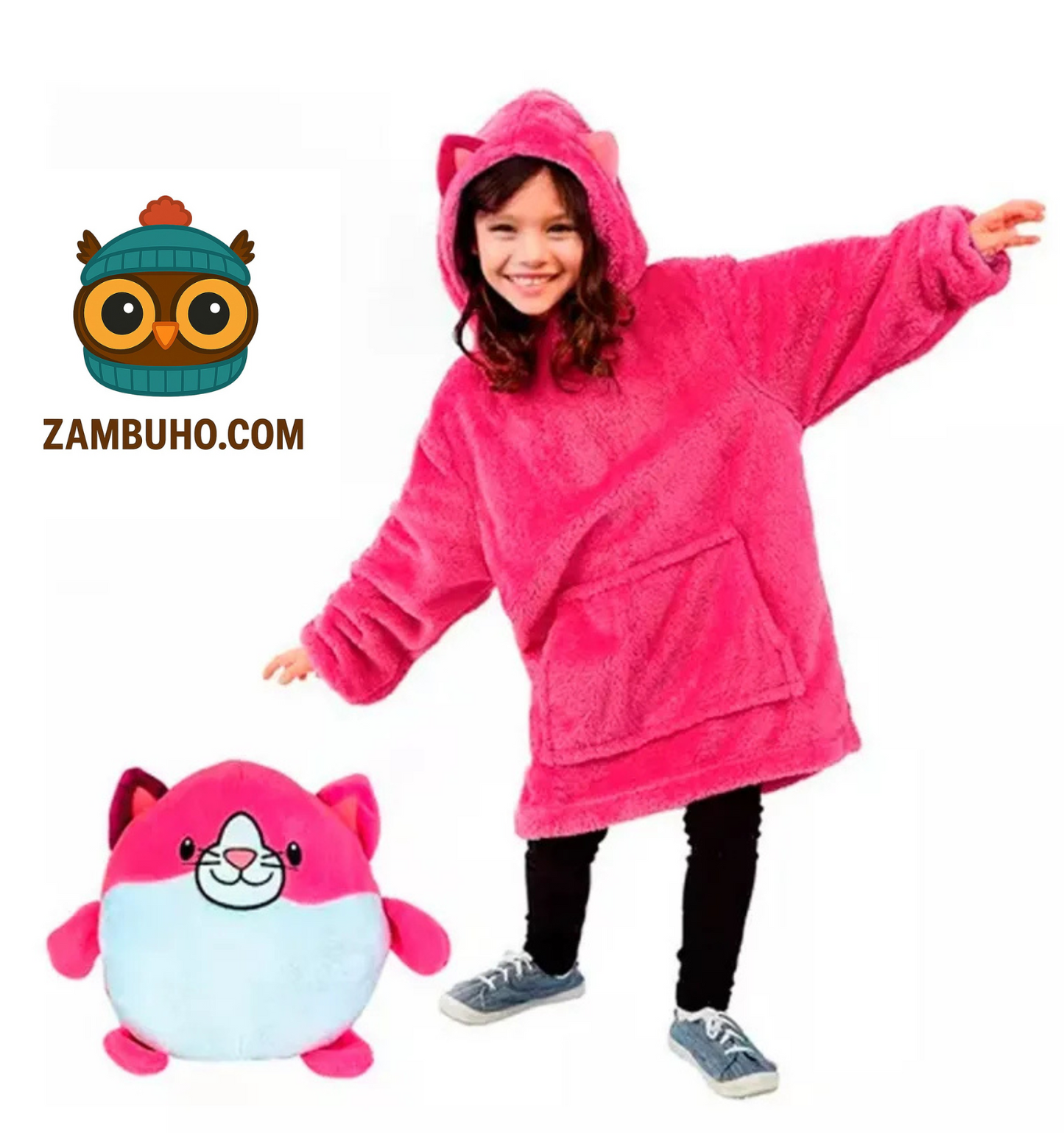 Poleron Peluche para niños - CozyPal®