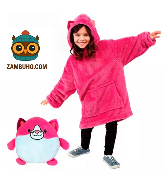 Poleron Peluche para niños - CozyPal®